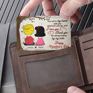 Personalized Gifts For Couple Wallet Card 06kapu301224hg-Homacus