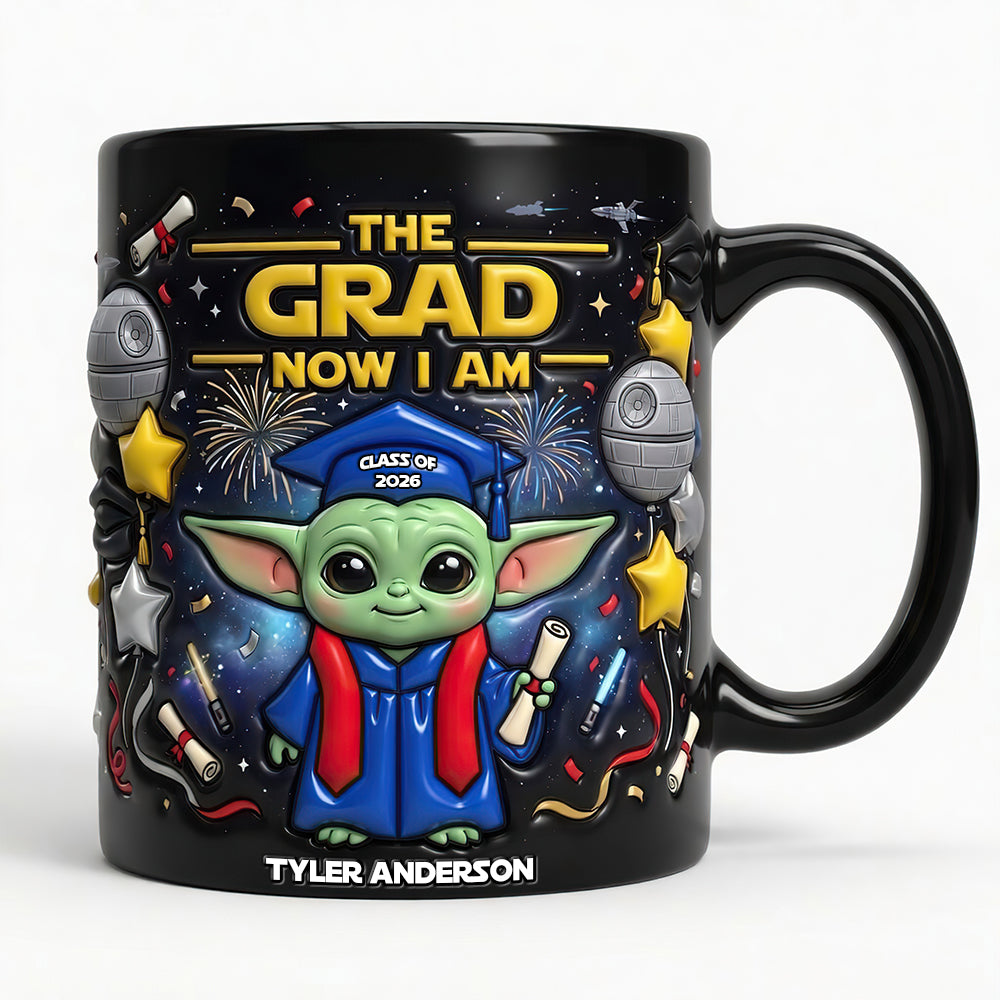 The Grad Now I Am Magic Mug - Personalized Graduation Gifts 03NADT070526-Homacus