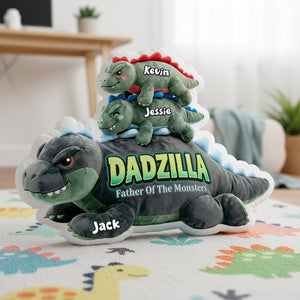 Giant Creatures Father Custom Shape Pillow - Personalized Gifts For Dads 02nata120526-Homacus