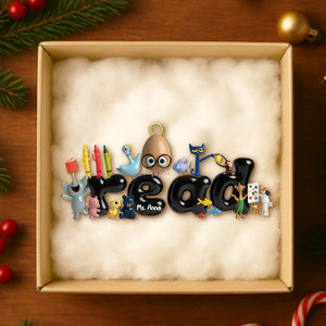 Teacher Christmas Ornament Personalized Gifts For Christmas 04natn061125-Homacus