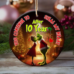 Personalized Gifts For Couple Christmas Ornament 02OHLU031024-Homacus