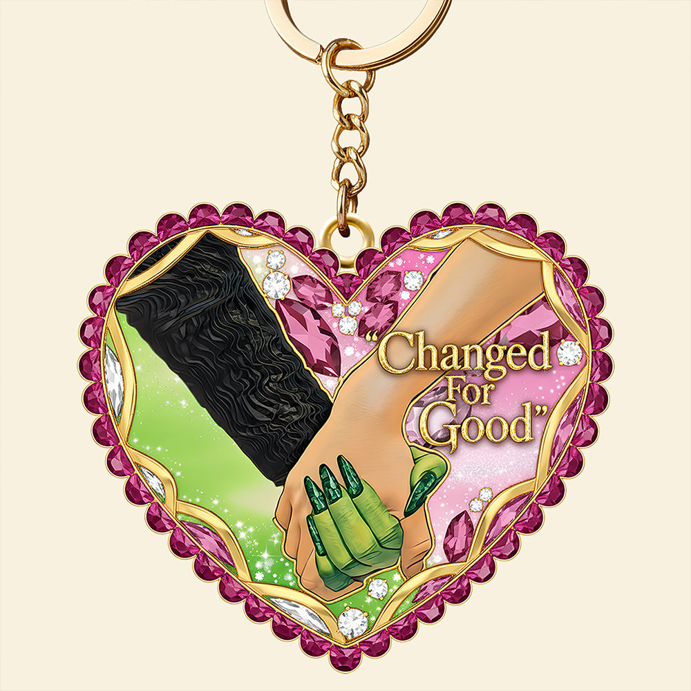 Eternal Friendship Keychain Personalized Gifts For Friend 02HUDT261125-Homacus