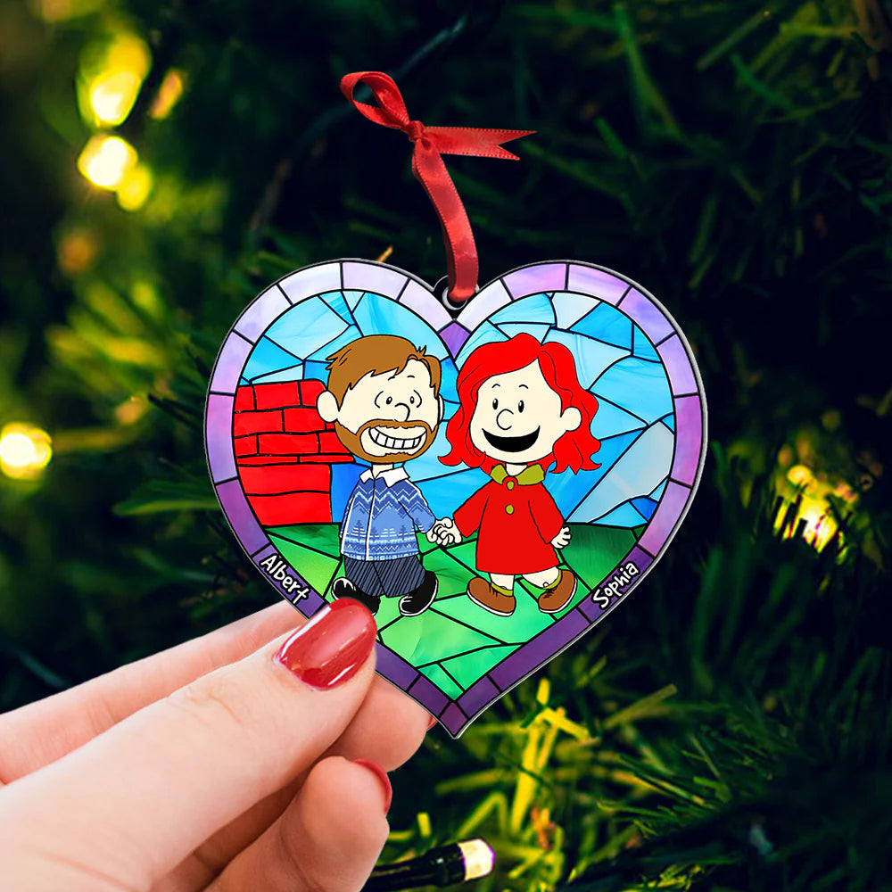 Personalized Gifts For Couple Christmas Ornament, Hand In Hand Forever 04QHQN051024DA-Homacus
