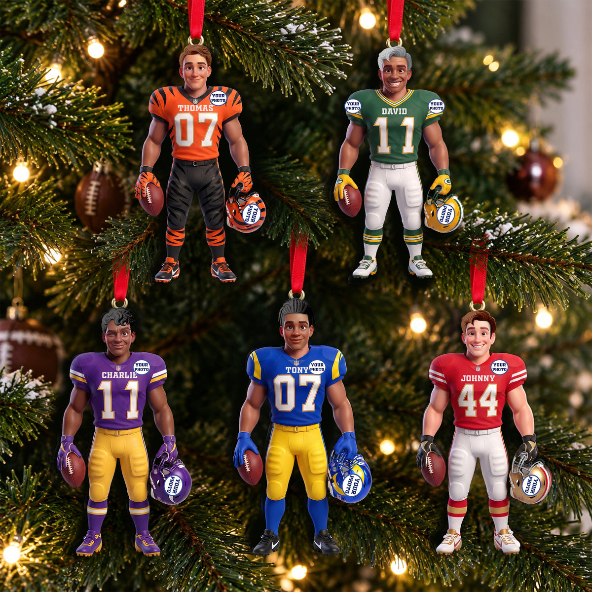 Professional Athlete Acrylic Ornament - Personalized Christmas Gifts For Sport Lovers 05hulu300926