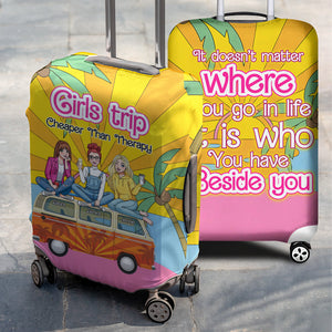 Personalized Gifts For Friends Luggage Cover Girls Trip 01XQLU241224HH-Homacus