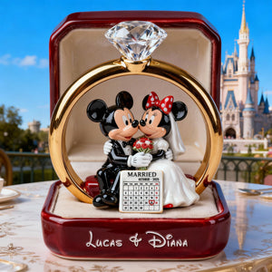 Romantic Married Couple Acrylic Plaque - Personalized Gifts For Couples 04OHTN080126-Homacus