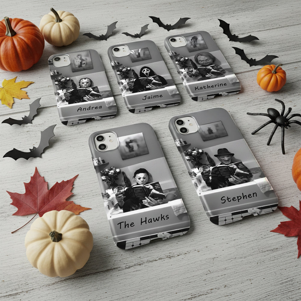 Chilling Killer Phone Case, Personalized Gifts For Horror Fans 01qhdt060925-Homacus