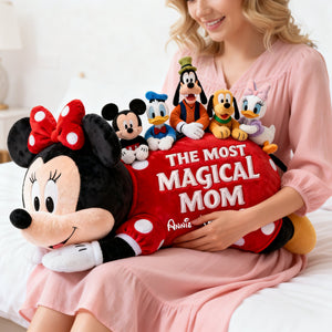 Most Magical Mom Shaped Pillow - Personalized Gift For Mom 01KILU050226-Homacus