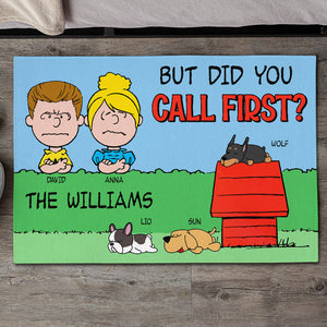 Personalized Gifts For Dog Lover Couple Doormat 03httn280624hh-Homacus