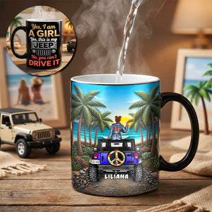 Adventure Girl Magic Coffee Mug - Personalized Gifts For Off-road Lovers 01HUDH230426-Homacus