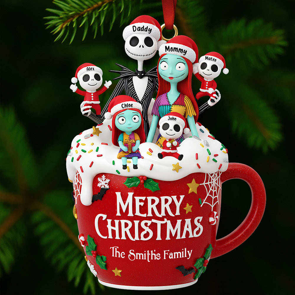 Sweet Family Christmas Ornament Personalized Gifts For Family 04HYDT311025-Homacus