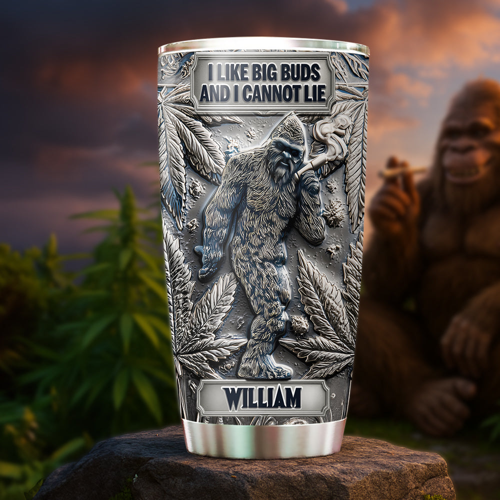 Smoking Sasquatch 20oz Tumbler - Personalized Gifts For Stoners 05TGLU210625-Homacus