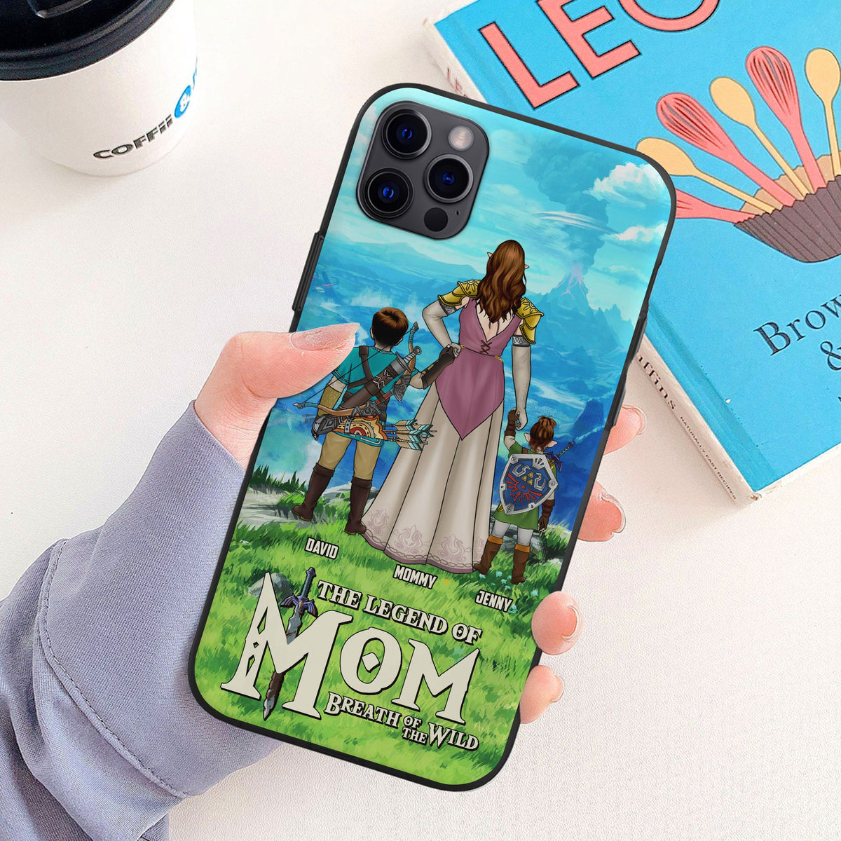 Personalized Gifts For Mom Phone Case 02qhtn240325hg Adventure Game Lover-Homacus