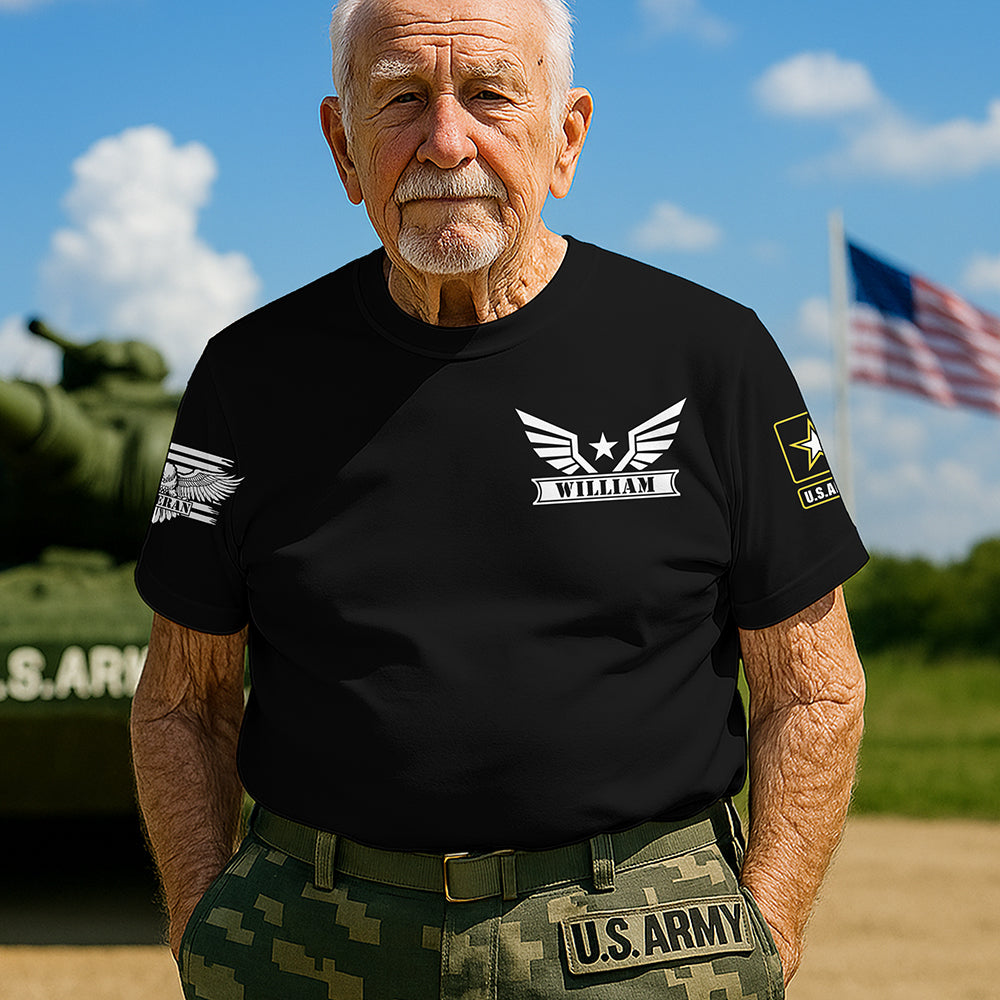 Old Warrior 3D Shirt – Personalized Gifts For Veteran 01huqn210725-Homacus