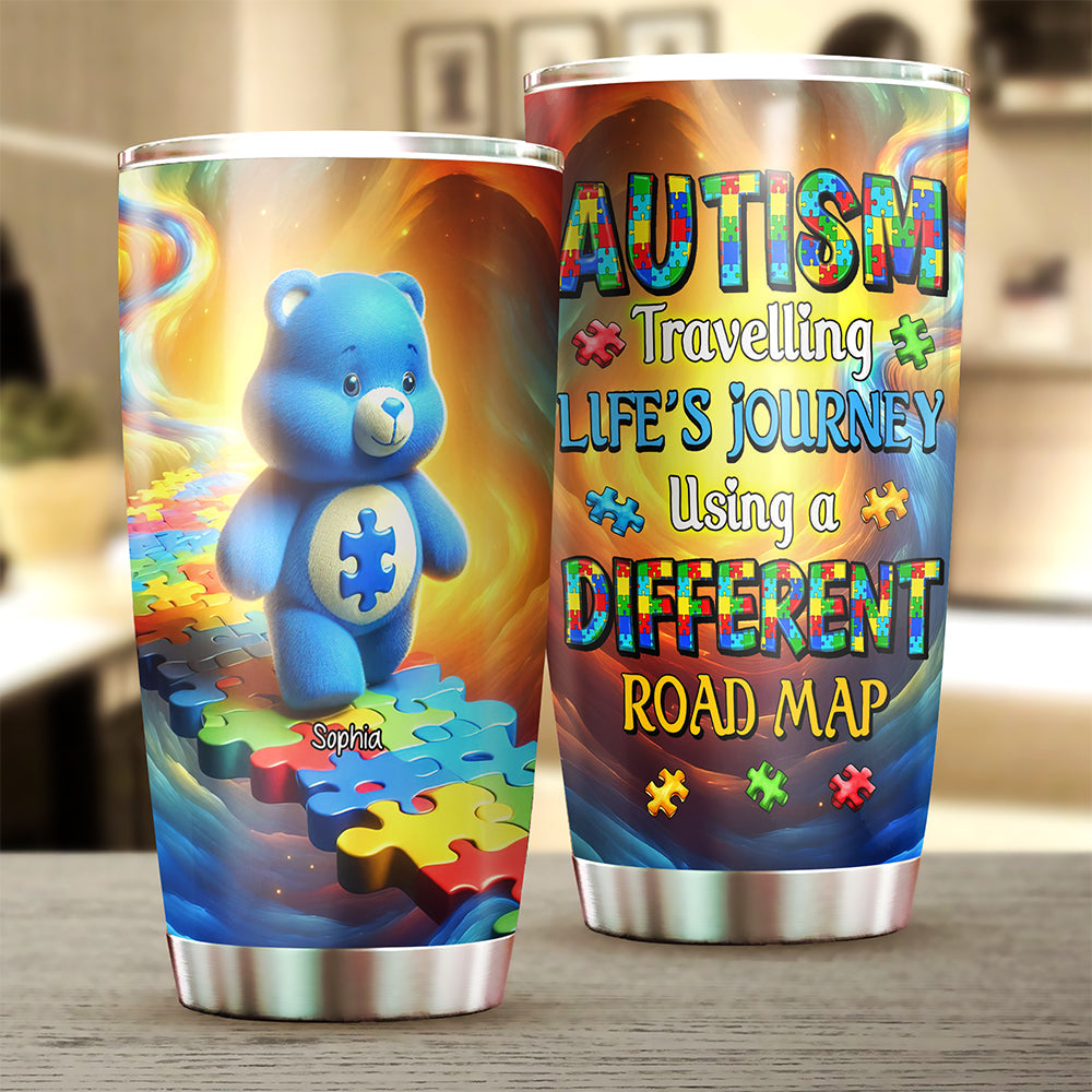 Personalized Gifts For Kid Tumbler, Autistic Bear 04tgqn250225-Homacus