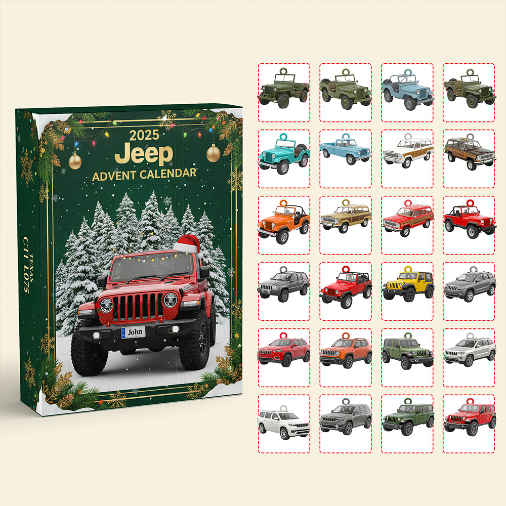 Off Road Lovers Advent Calendar Blind Box Personalized Christmas Gifts 04HYDT281025-Homacus
