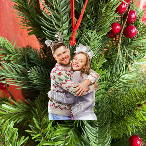 Custom Photo Gifts for Girlfriend Ornament 128acvp140924-Homacus