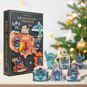 Personalized Gifts For Cartoon Lovers Christmas Advent Calendar Blind Box 01natn141025-Homacus