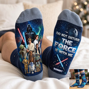 Cosmic Middle Tube Socks - Personalized Gifts For Cosmic Lovers 01nadt120926