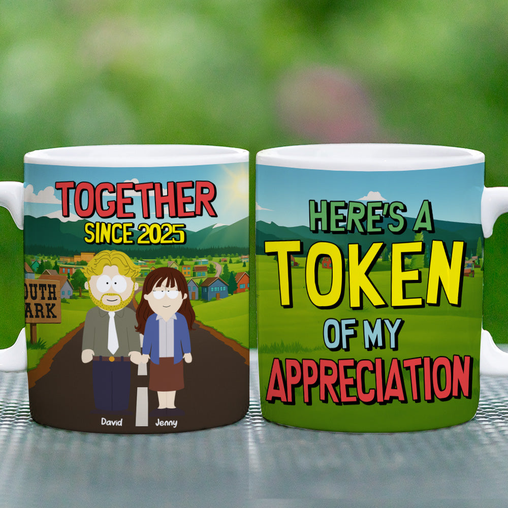 Cartoon Couple Mug - Personalized Gifts For Couple 04totn310525hg-Homacus