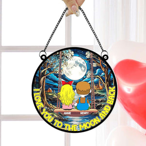 Personalized Gift For Couples Holding Hands Couple Acrylic Suncatcher Ornament 01TOLU031224HG-Homacus