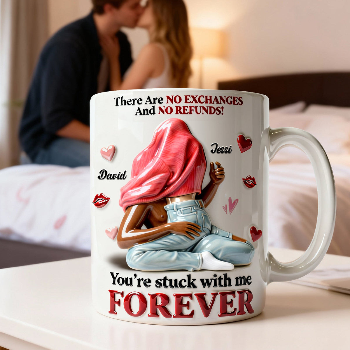 Playful Couple Coffee Mug – Personalized Gifts For Couple 04nalu090126-Homacus