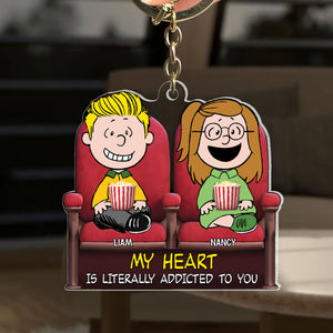Personalized Gifts For Couple Keychain 02ohpu190624hh-Homacus