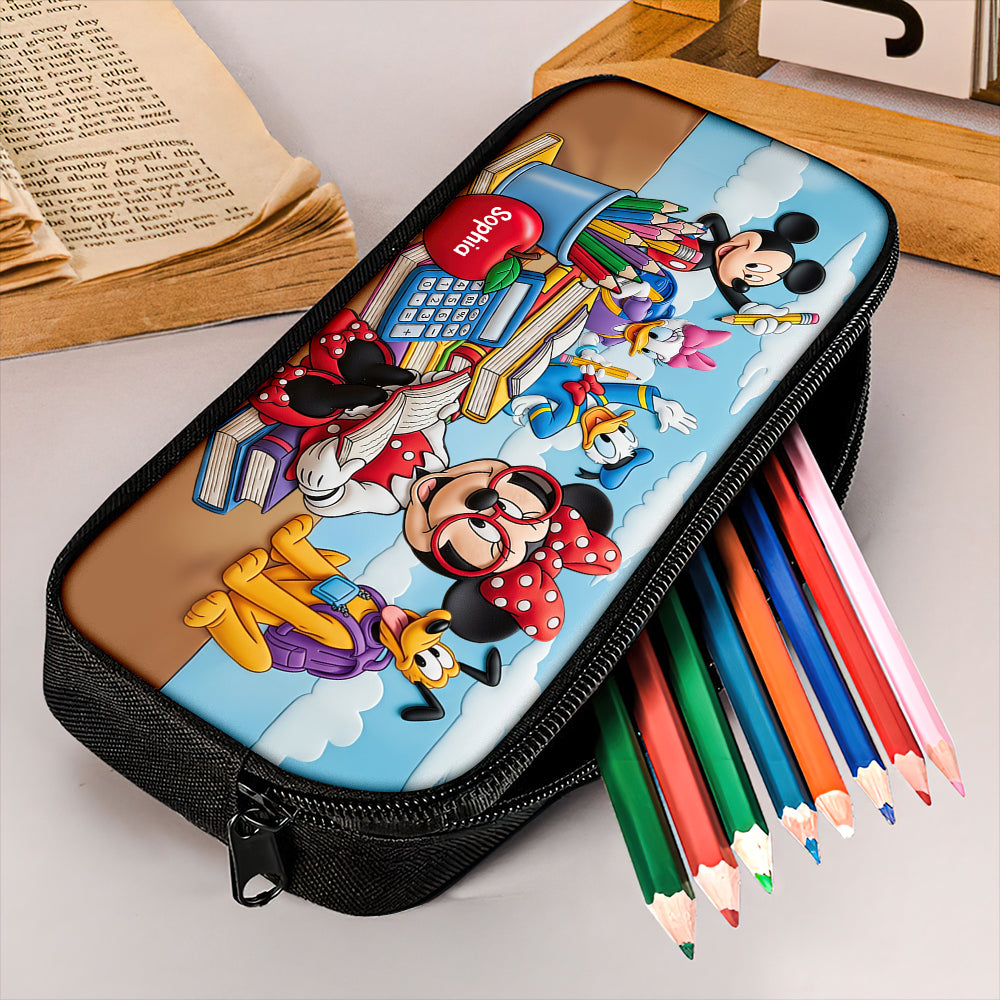 Cute Cartoon Pencil Case - Personalized Gifts For Teacher 07paqn080825-Homacus