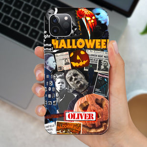 Personalized Gifts For Horror Fans, Phone Case 01HUMH040924 Halloween Horror Movie Character-Homacus