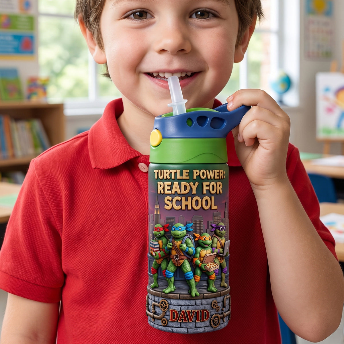 Adventure 12oz Colorful Kid Tumbler Personalized Gifts For Kids 06TOQN270726-Homacus