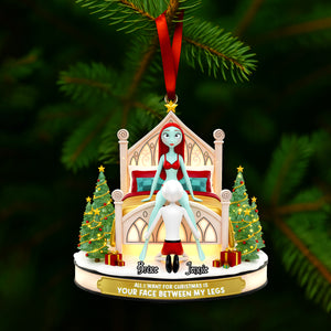 Naughty Spooky Couple Ornament - Personalized Gift For Couples 06OHLU191125-Homacus