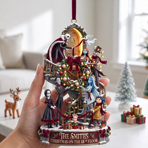 Spooky Christmas Ornament - Personalized Gifts For Family 04hatn180826