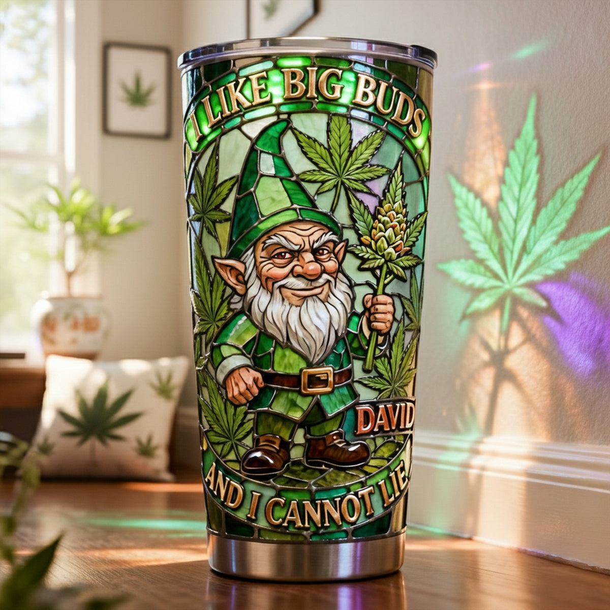 Green Chill Vibes Tumbler - Personalized Gifts For Chill Lovers 03tgqn120126-Homacus