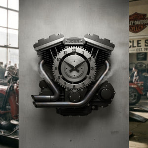Engine Acrylic Hanging Wall Clock - Personalized Gifts For Speed Lovers 03hylu221225-Homacus