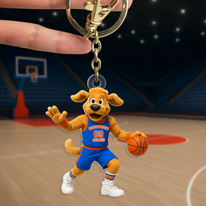 Basketball Keychain - Personalized Gifts For Basketball Lover 02HUPU280625-Homacus