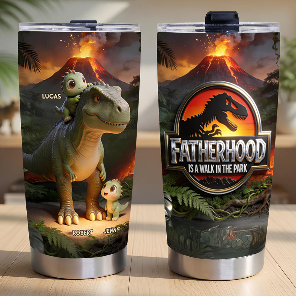 Prehistoric Earth Creatures Tumbler - Personalized Gifts For Dads 03pgdt300426-Homacus