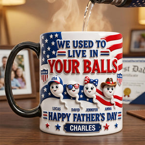 USA Sperm Dad Magic Mug - Personalized Gifts For Father's Day Magic Mug 03TYTA290426-Homacus