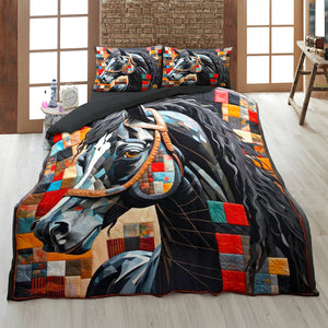 Horse Lovers Quilt Bed Set 03HUDT180125-Homacus