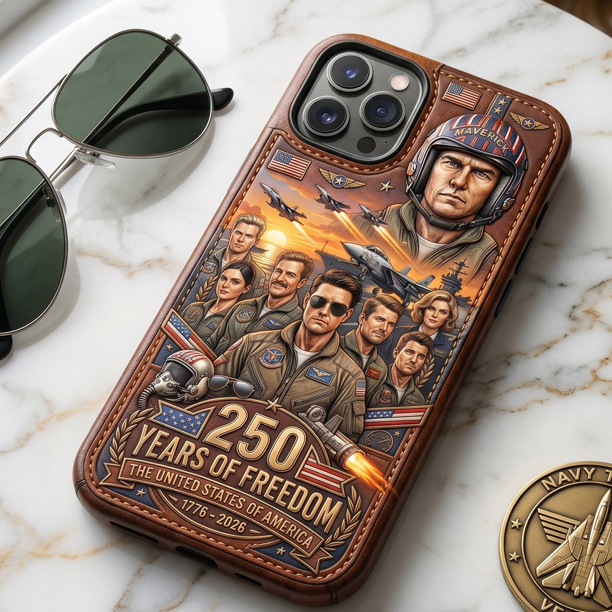 Anniversary Personalized Phone Case 103tytn080626-Homacus