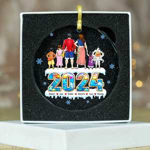 Video Game Family Ornament - Pirate Family - Personalized Gifts For Family-Homacus