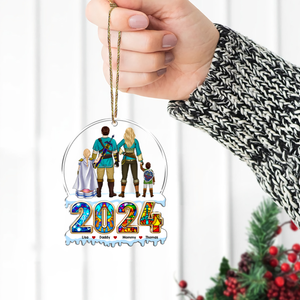 Personalized Gifts For Family Acrylic Ornament 02achu280924pa-Homacus