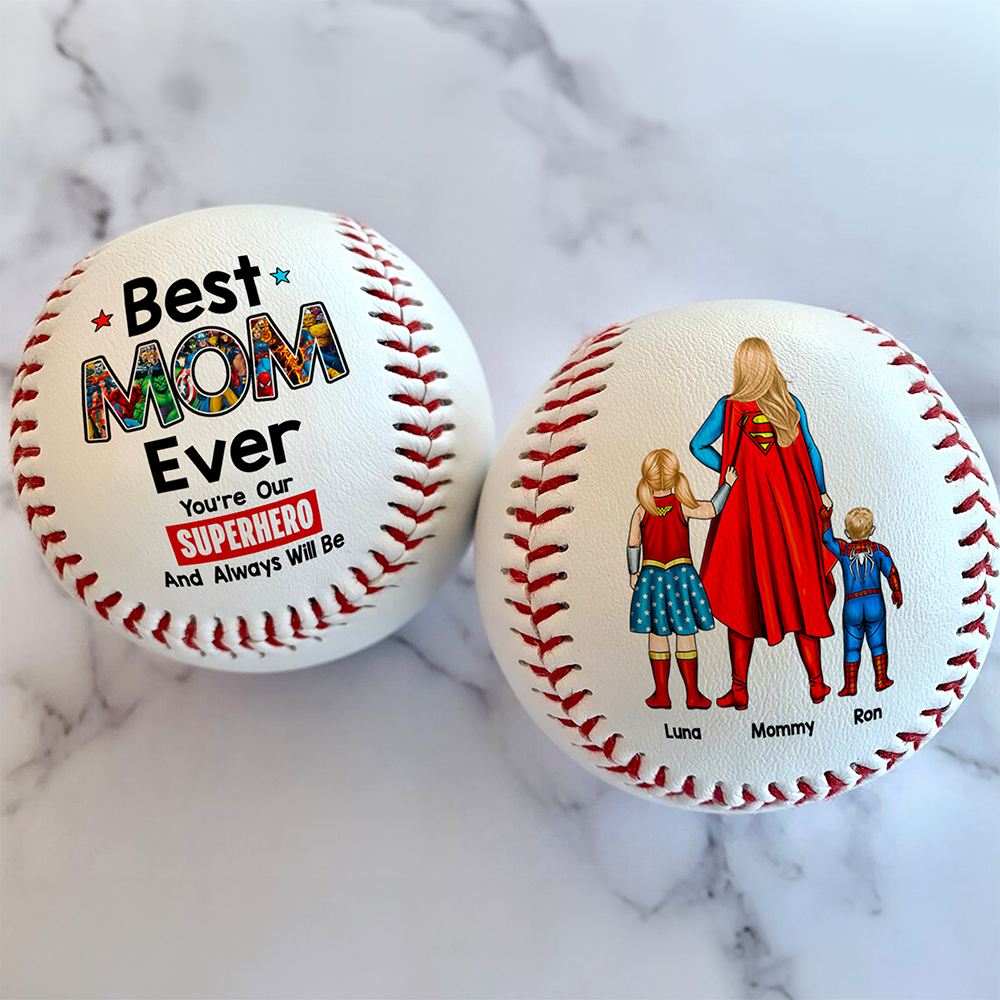 Best Mom Baseball Christmas Decor Personalized Gifts For Mom 03achu020425pa-Homacus