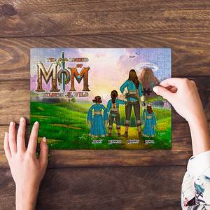 Personalized Gift For Mom Jigsaw Puzzle The Legend Of Mom Mother's Day 05ACHU190325HG-Homacus