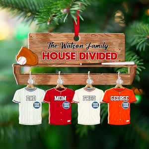 Personalized Gifts For Family Christmas Ornament Custom Baseball Team 01huhu141024-Homacus