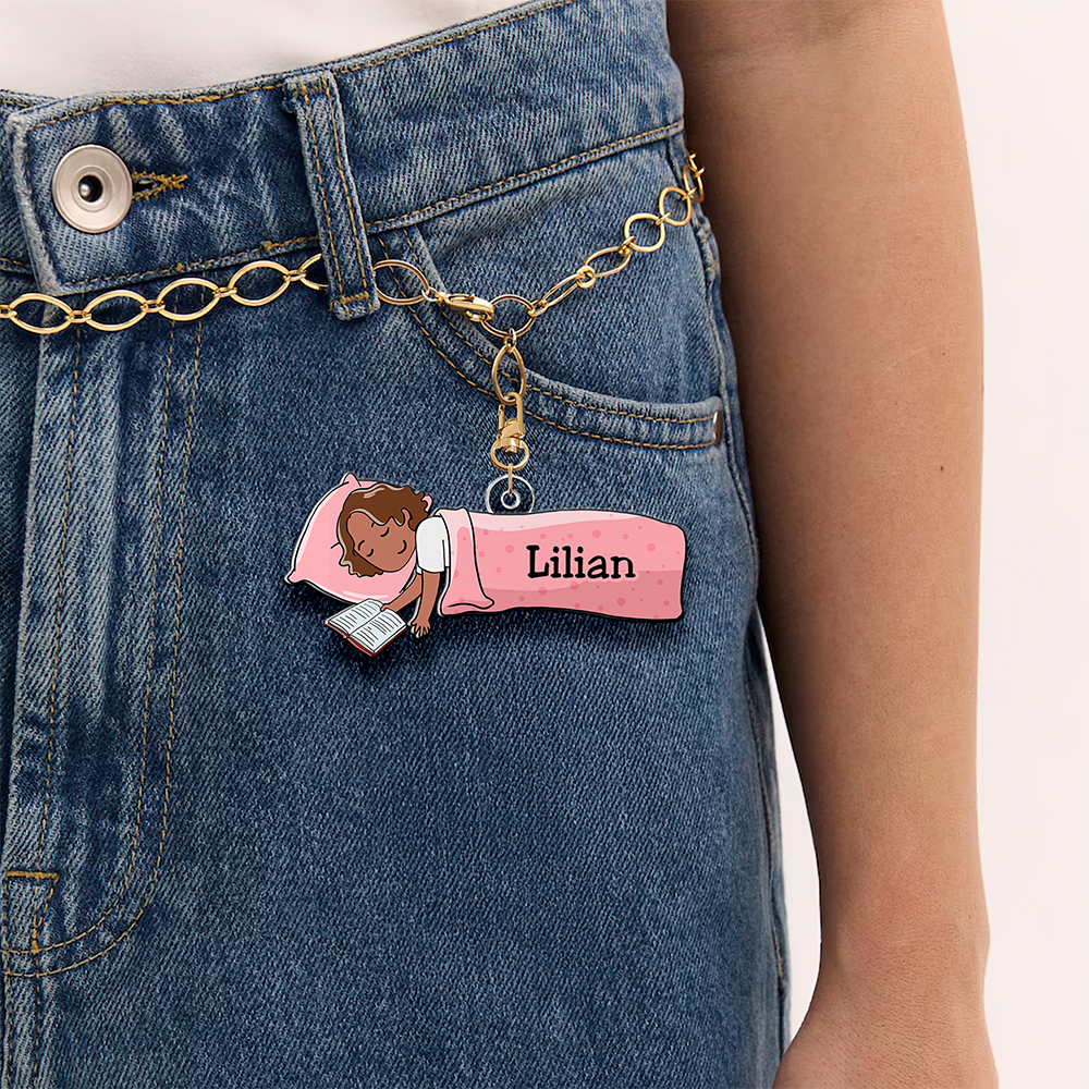 Personalized Gifts For Book Lover Keychain 04QHHU220125HH-Homacus