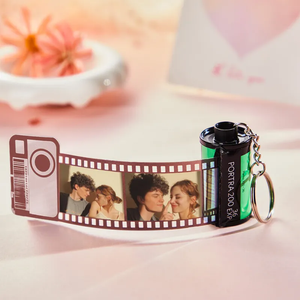 Couple Film Roll Keychain - Custom Photo Gifts For Couple 01acxx240425-Homacus