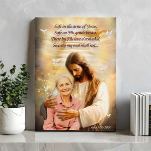 Custom Photo Gifts For Heaven Jesus Canvas Print 01HUMH311224-Homacus