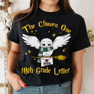 The Chosen One Grade Letter Personalized Shirt-Homacus