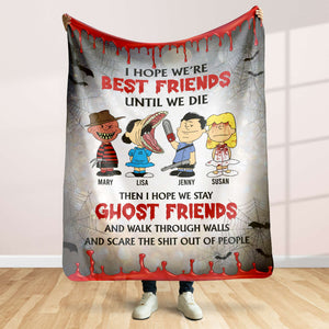 Personalized Gifts For Friends Blanket Halloween Ghost 03XQMH060924HG-Homacus