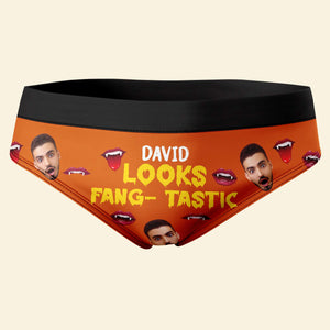 Personalized Gifts For Couple Boxer Briefs Custom Face Photo Halloween 01XQMH020824-Homacus